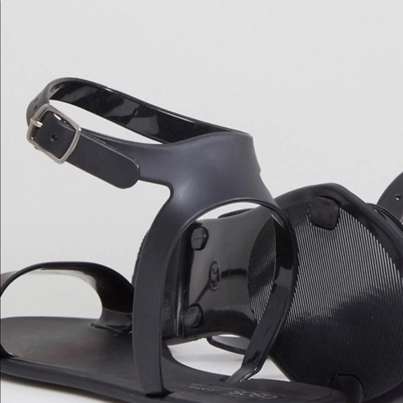 ASOS Felina Mayte Black Jelly Sandal - Picture 4 of 7